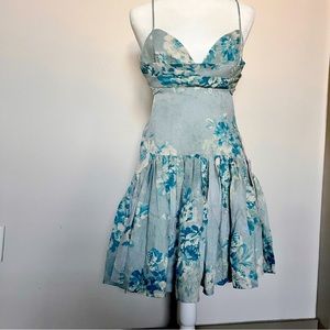 ASOS floral cocktail dress